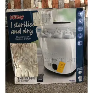 Nuby I Sterilize and Dry Electric Steam Sterilizer and Dryer