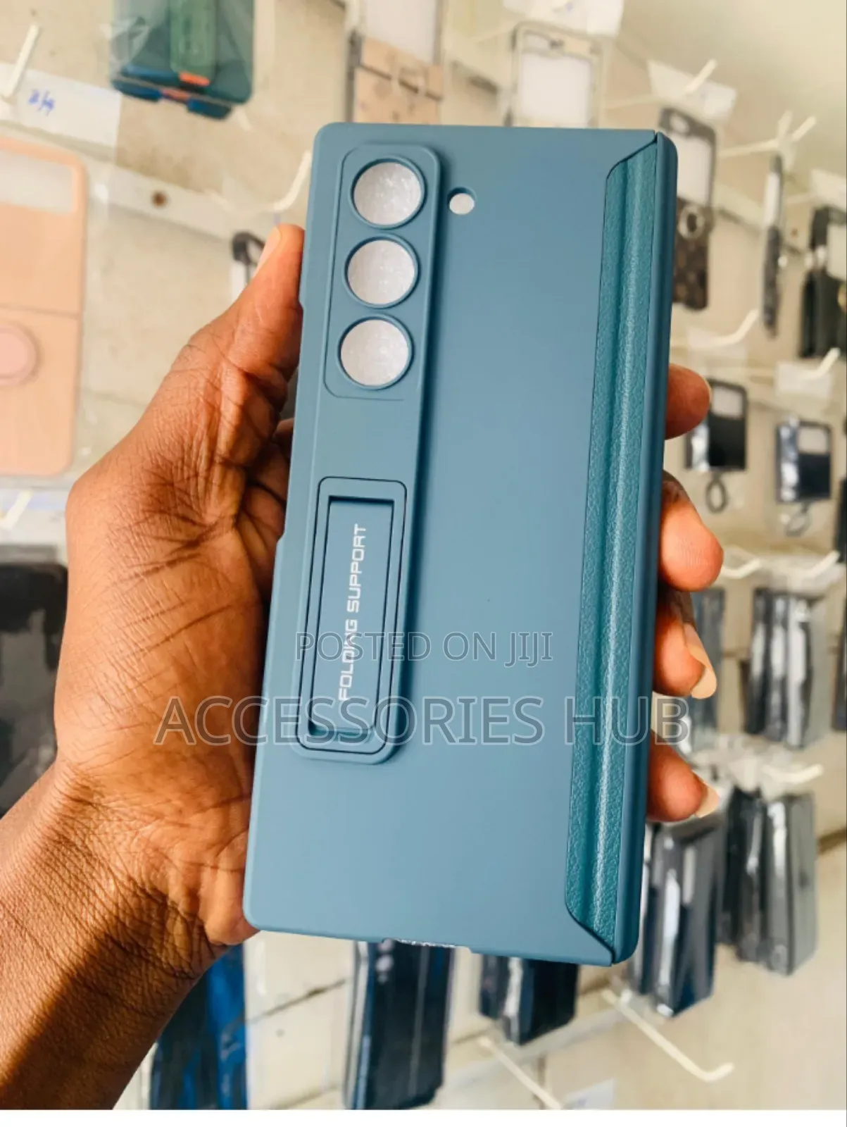Z Fold 6 Case With Magnetic Hinge And A Protector With Stand