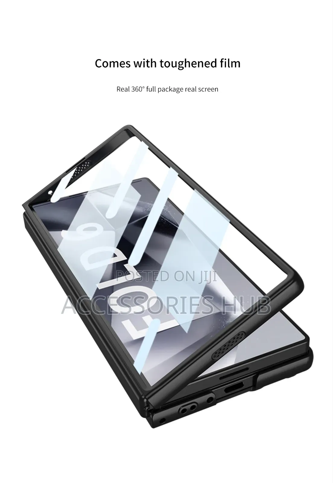 Z Fold 6 Case With Built-in Screen Protector