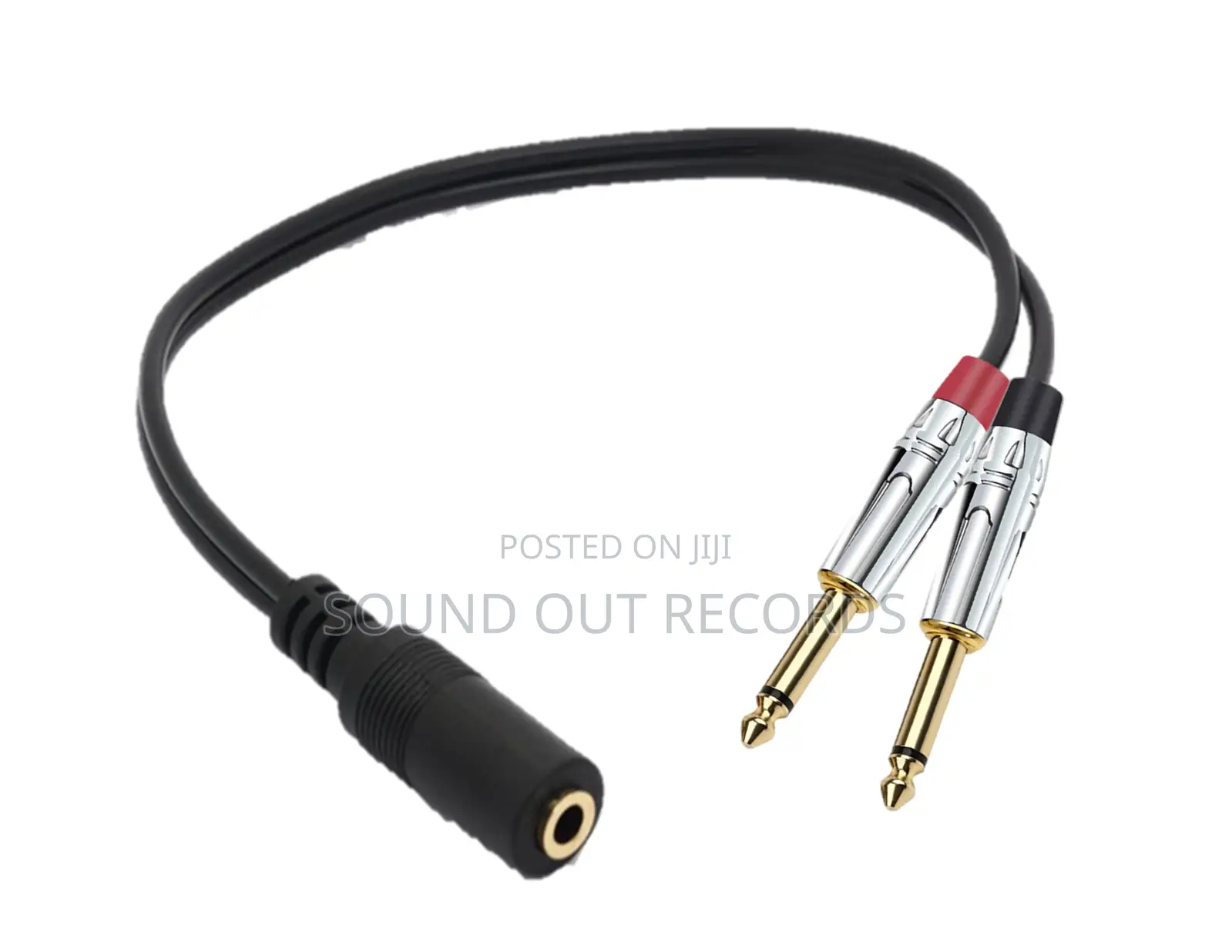 3.5mm Female to Dual XLR Male/Female/TRS Adapter Cord