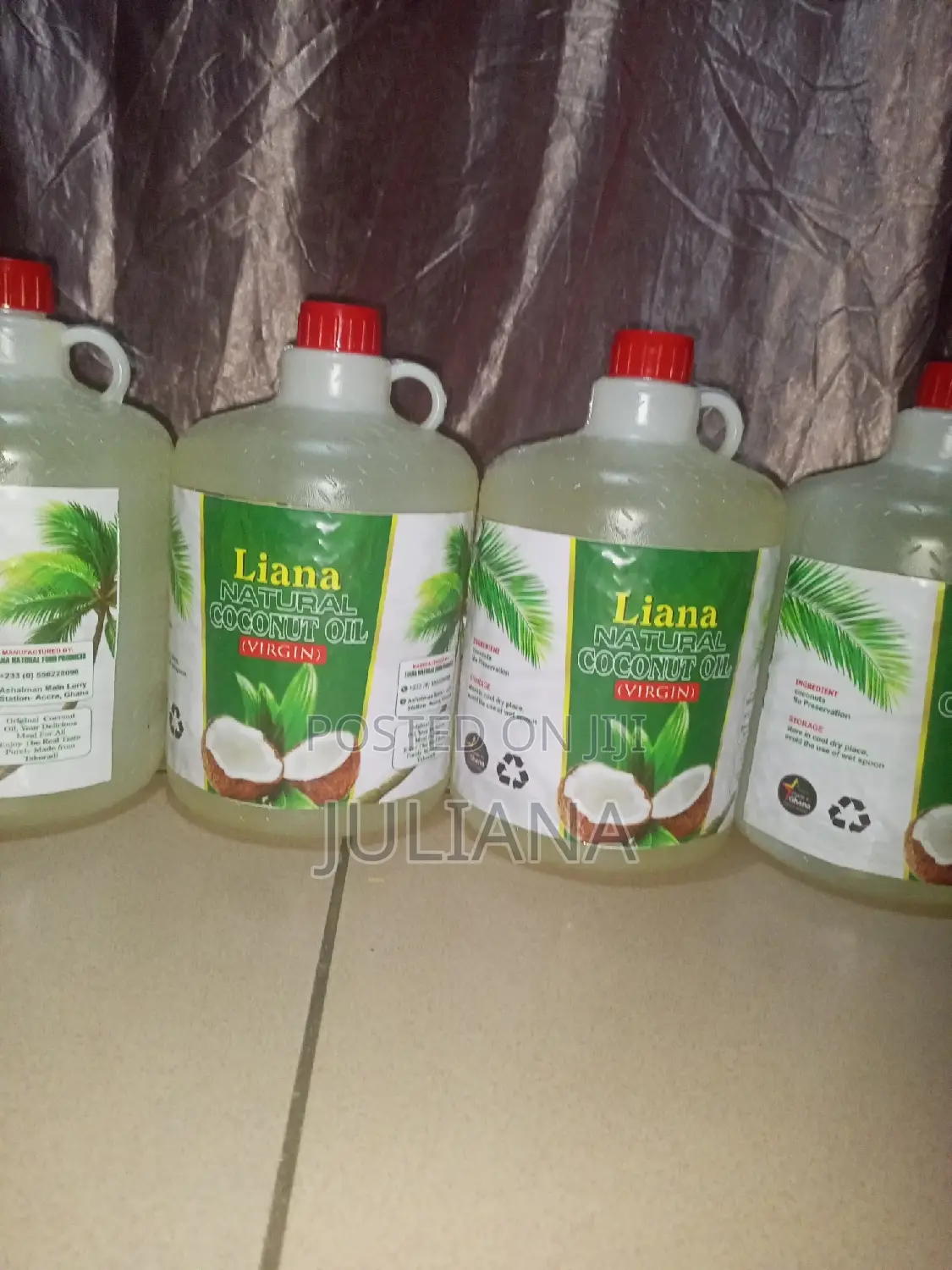 Liana Natural Coconut Oil (Virgin Coconut Oil)