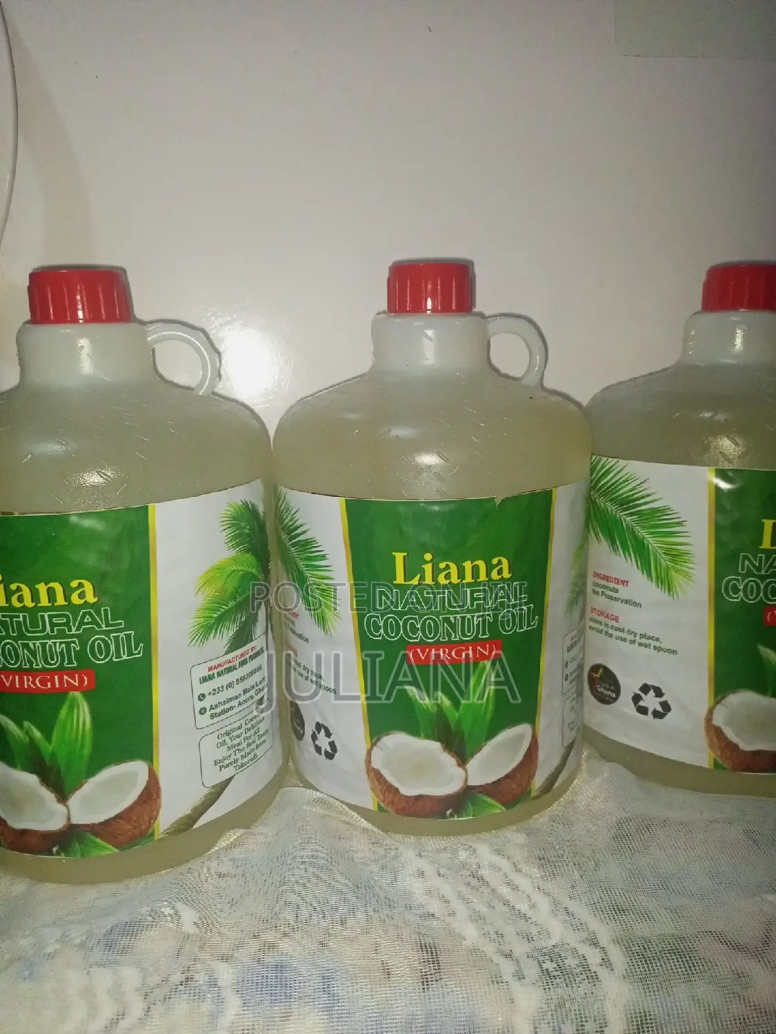 Liana Natural Coconut Oil (Virgin Coconut Oil)