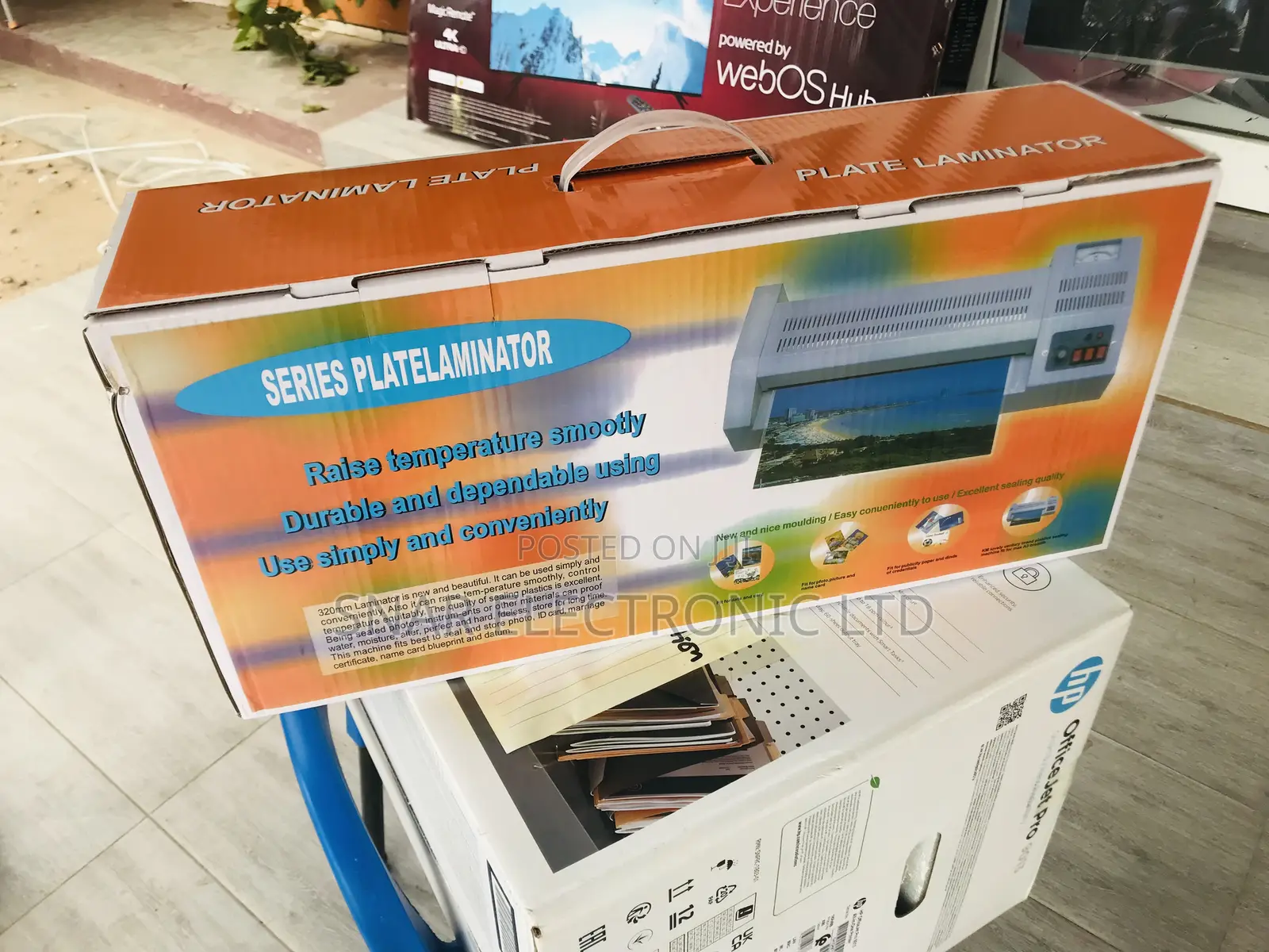 Efficiencies A3/A4 Laminating Machine Quick Warm-Up
