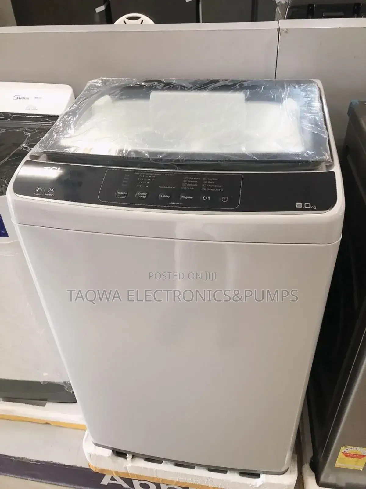ELEGANT TCL 8kg Top Load Full Automatic