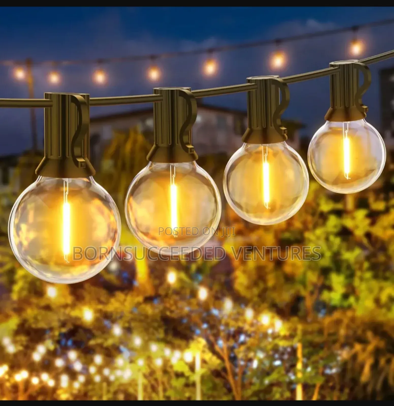 Waterproof 7 Meter String Light ( Gold)