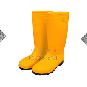 Yellow Rain Boots 43 With Steel Cap - Ssh092sb.43