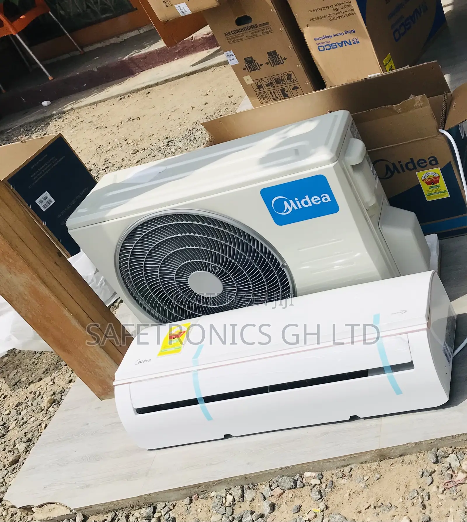 Purchase 1.5hp White R410 Gas Midea AC