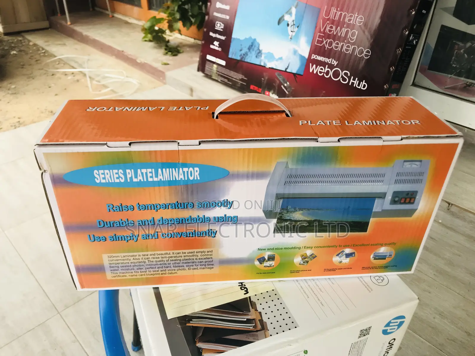 Clear View A3/A4 Laminating Machine Quick Warm-Up