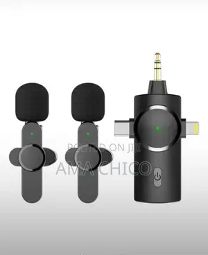 3 in 1 Microphone for Phones and Camera