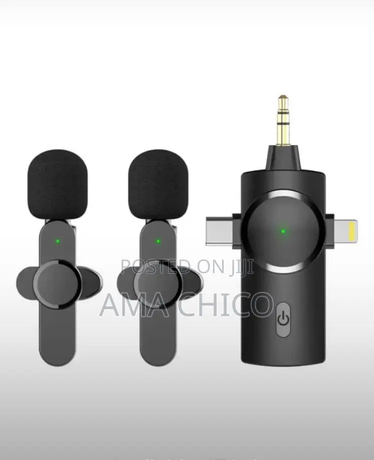 3 in 1 Microphone for Phones and Camera