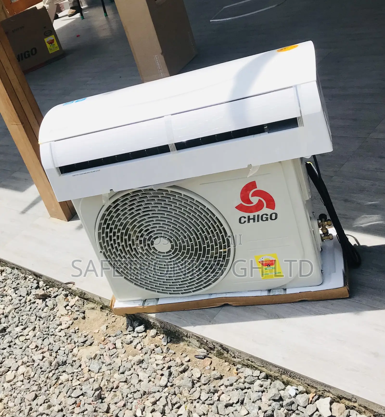 High Quality 1.5hp White Chigo Gas R410 AC