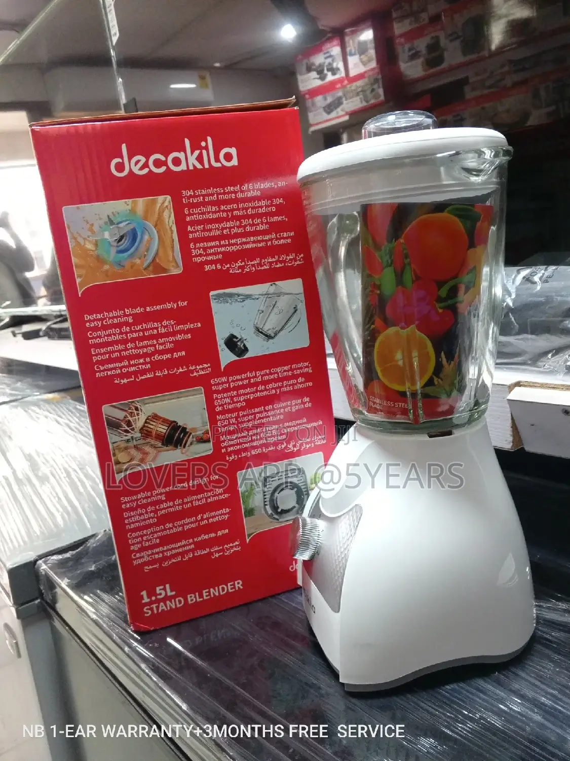 Quality and Affordable Decakila Stand Blender Stand Blender