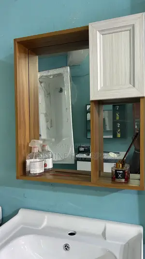 Wall Hanging Cabinet Basin With Mirror
