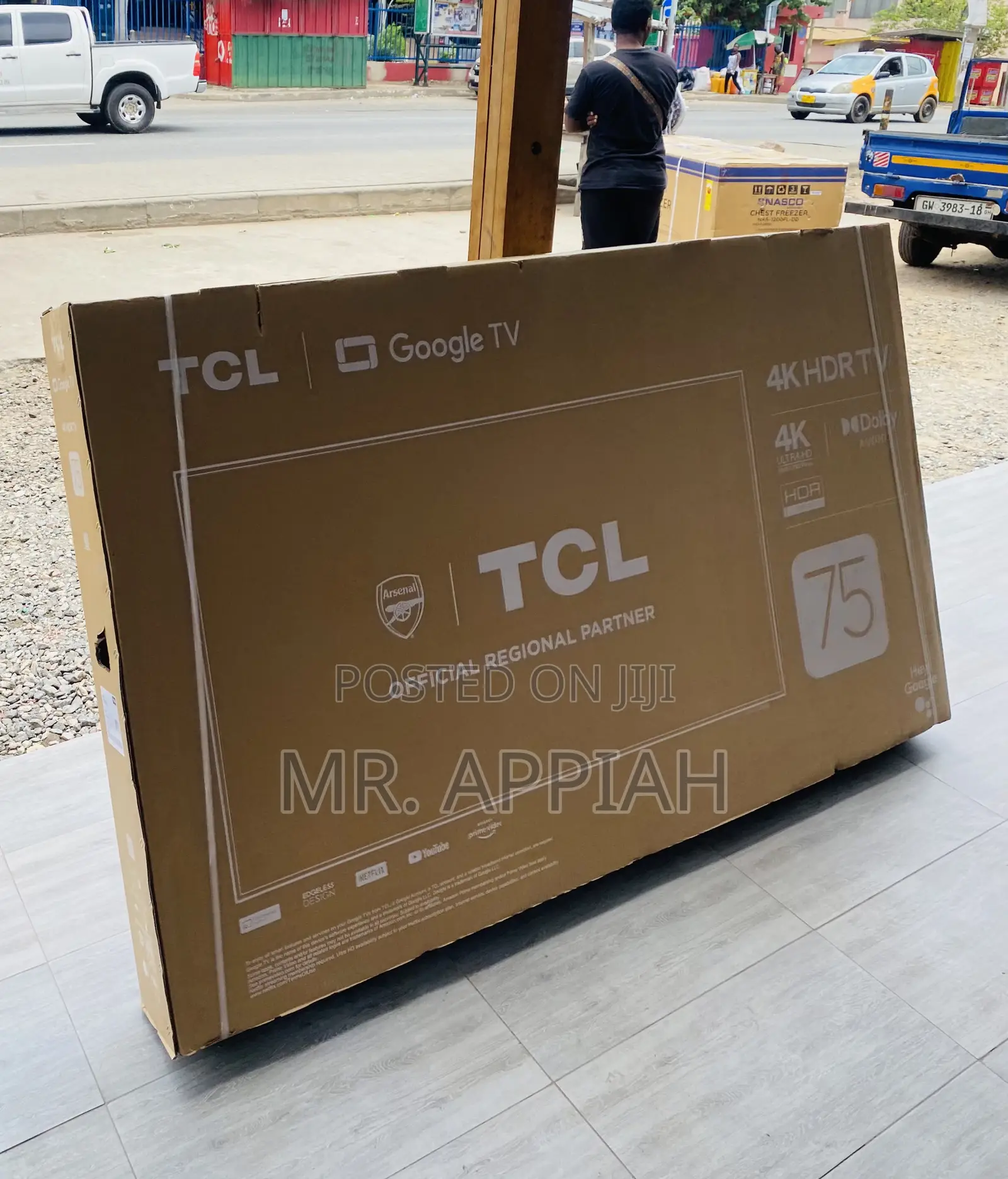 Check Out Quality TCL 75p635 75” HDR Smart Television