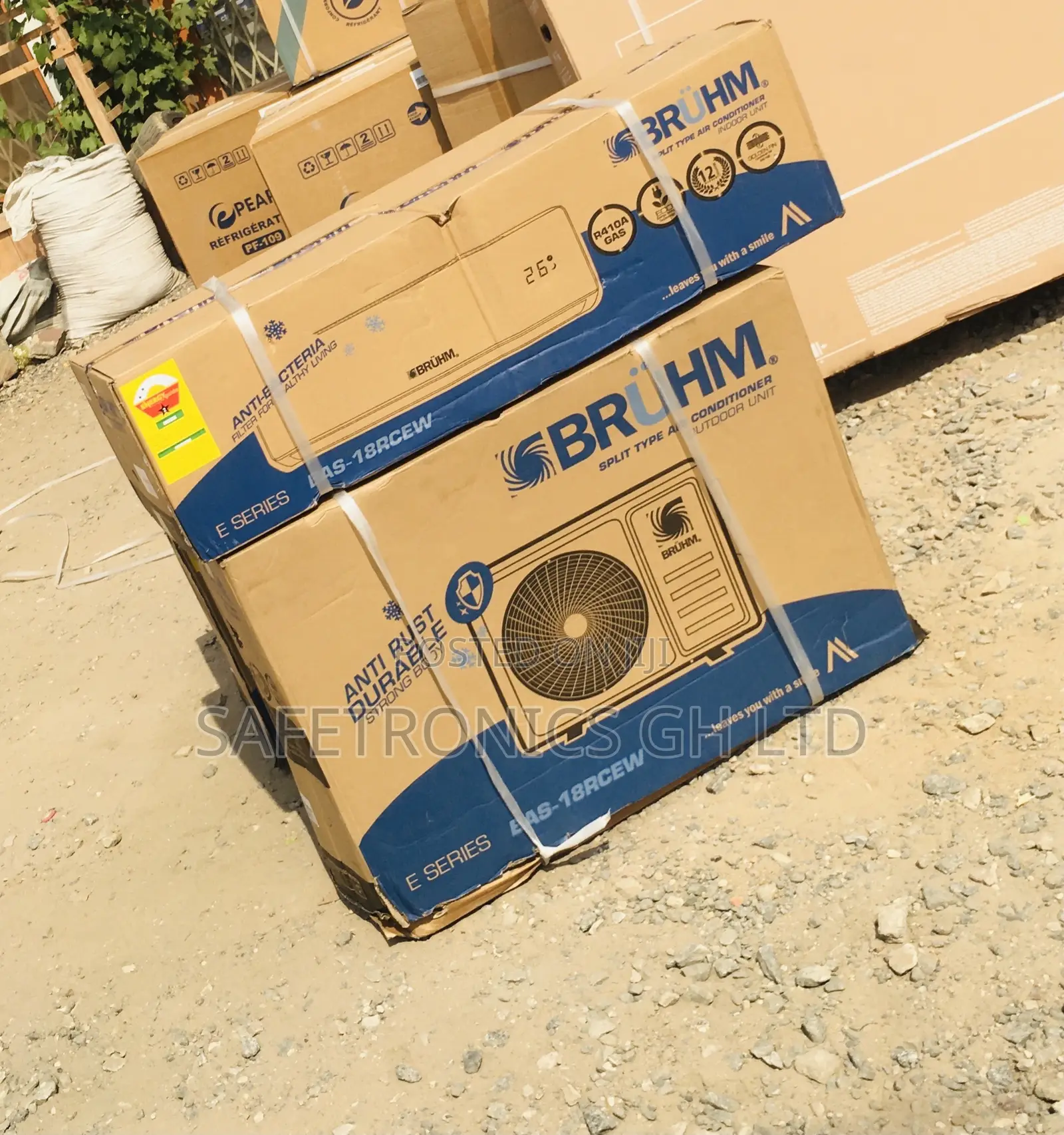 Try R410 Gas Bruhm AC 2.5hp Invertor White