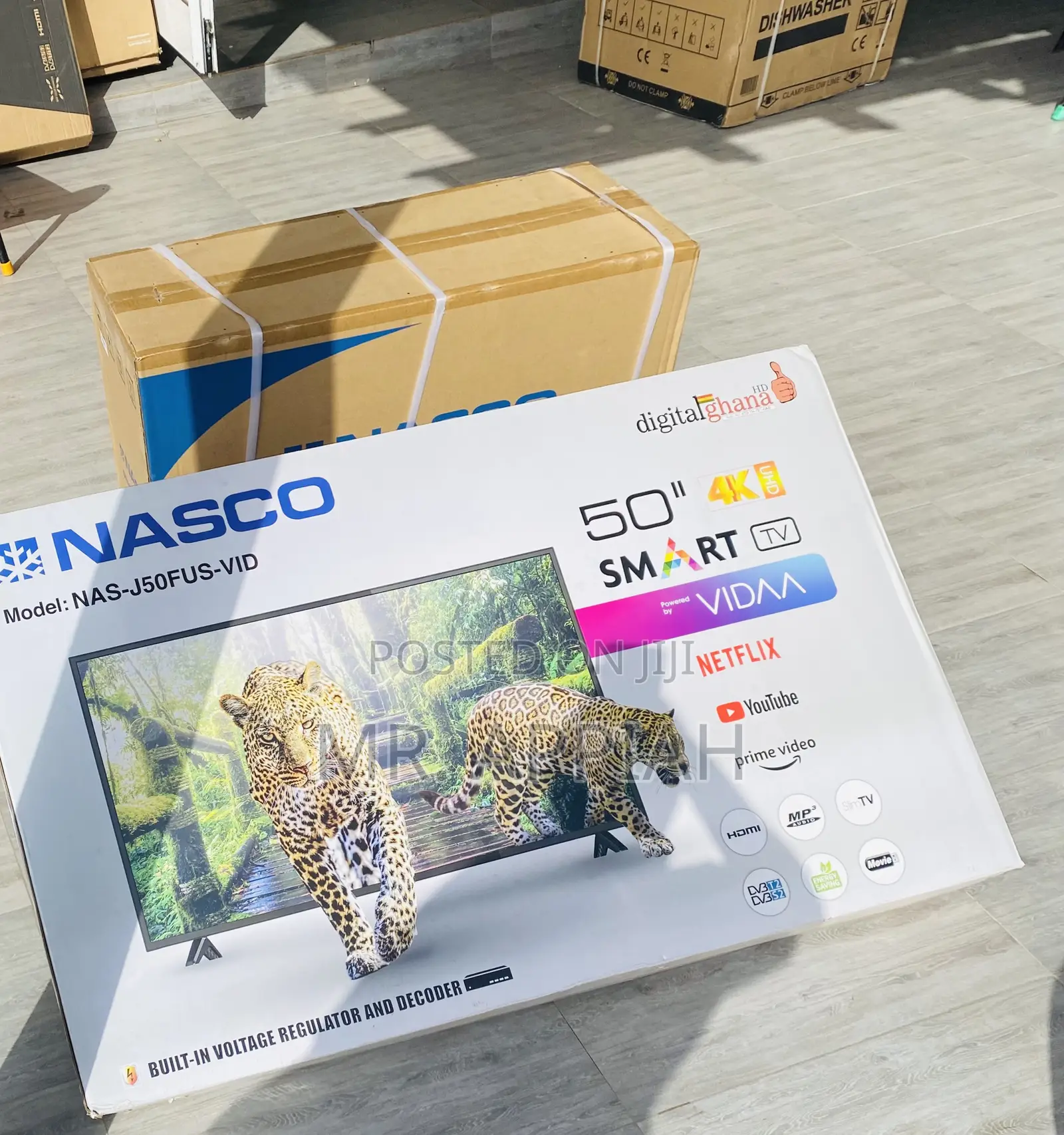 Check Out Quality NASCO 50” Uhd Smart Television.