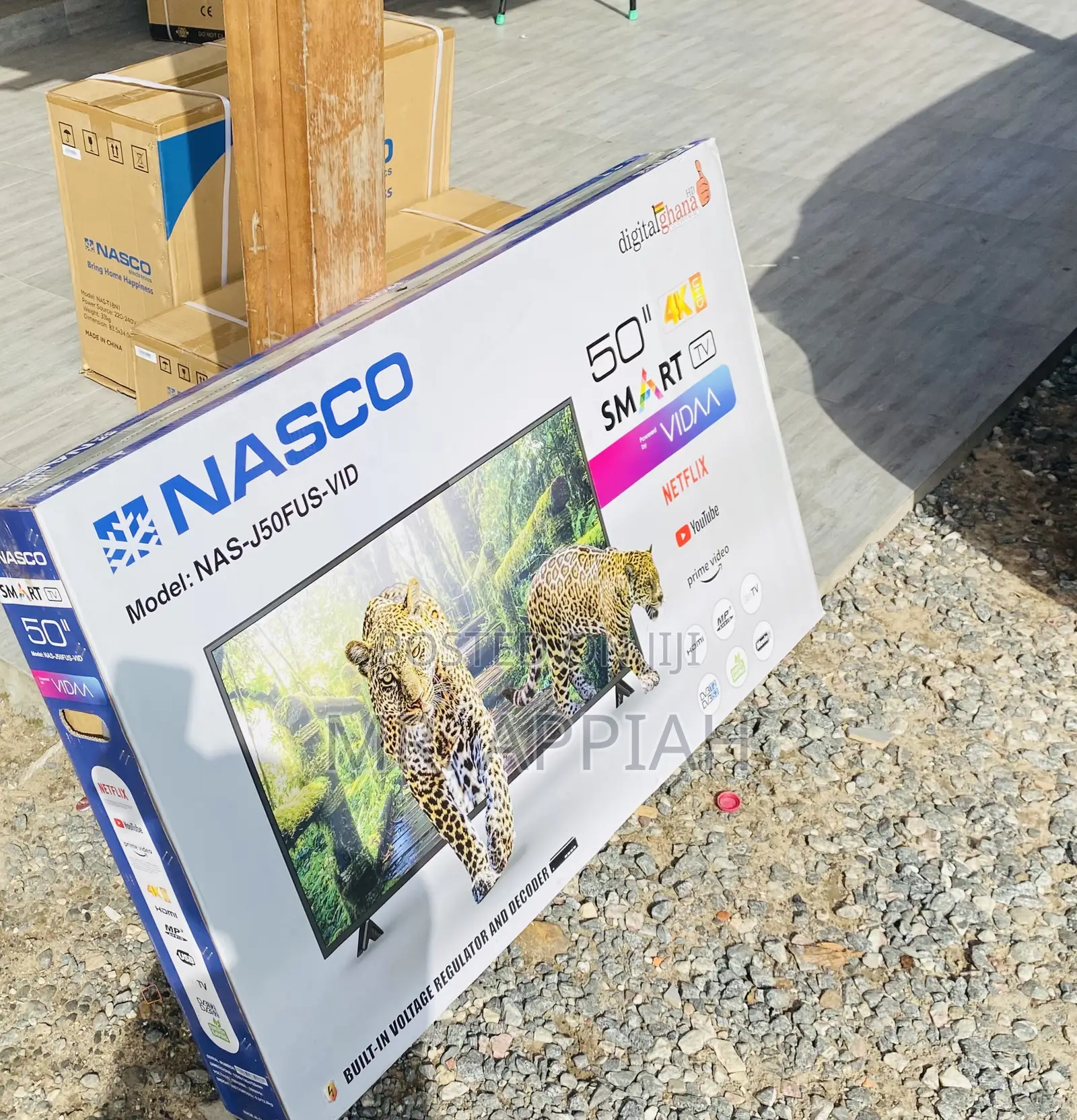 Check Out Quality NASCO 50” Uhd Smart Television.