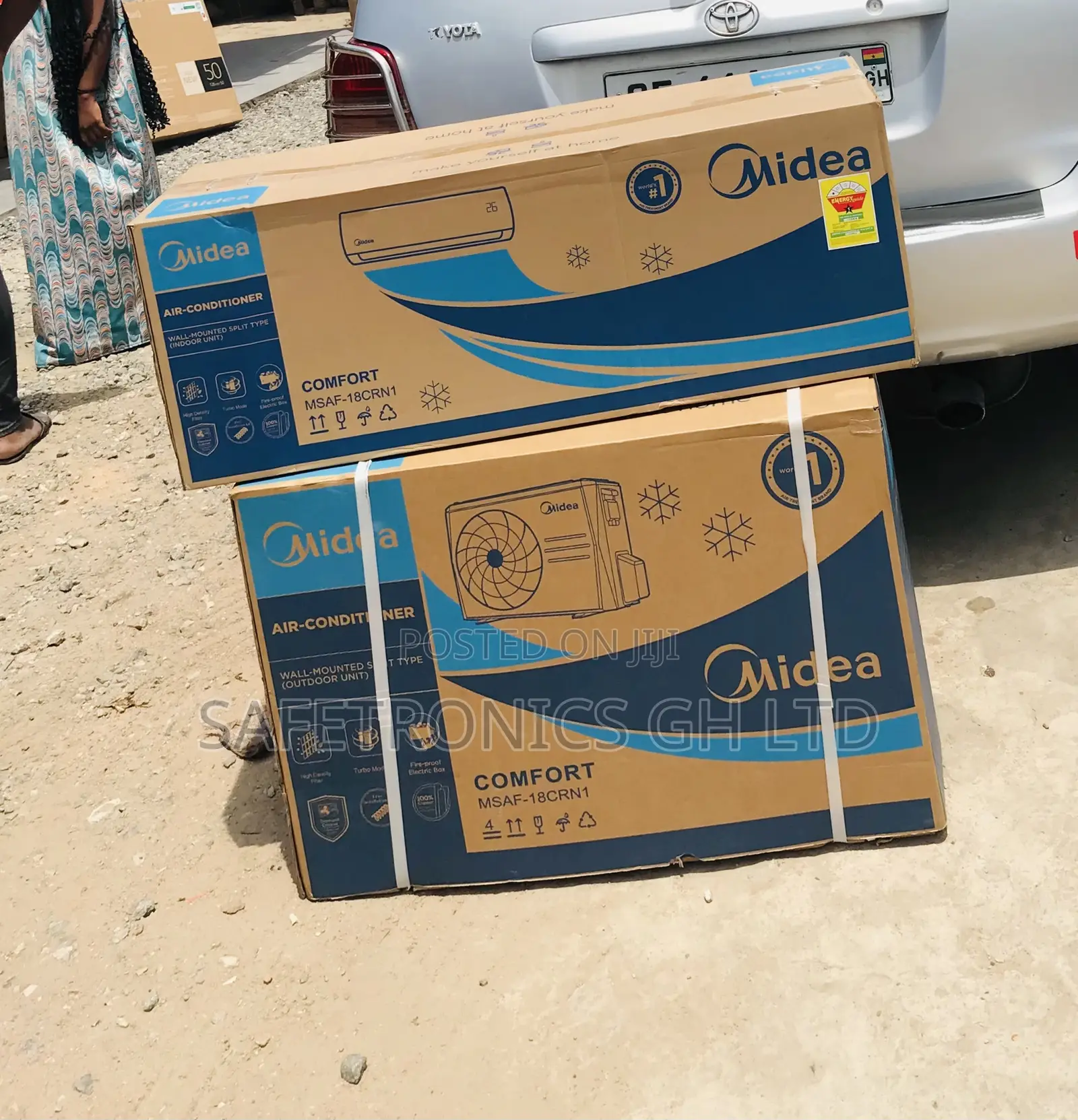 . Get Essential White Midea 2.5hp R410 Gas AC