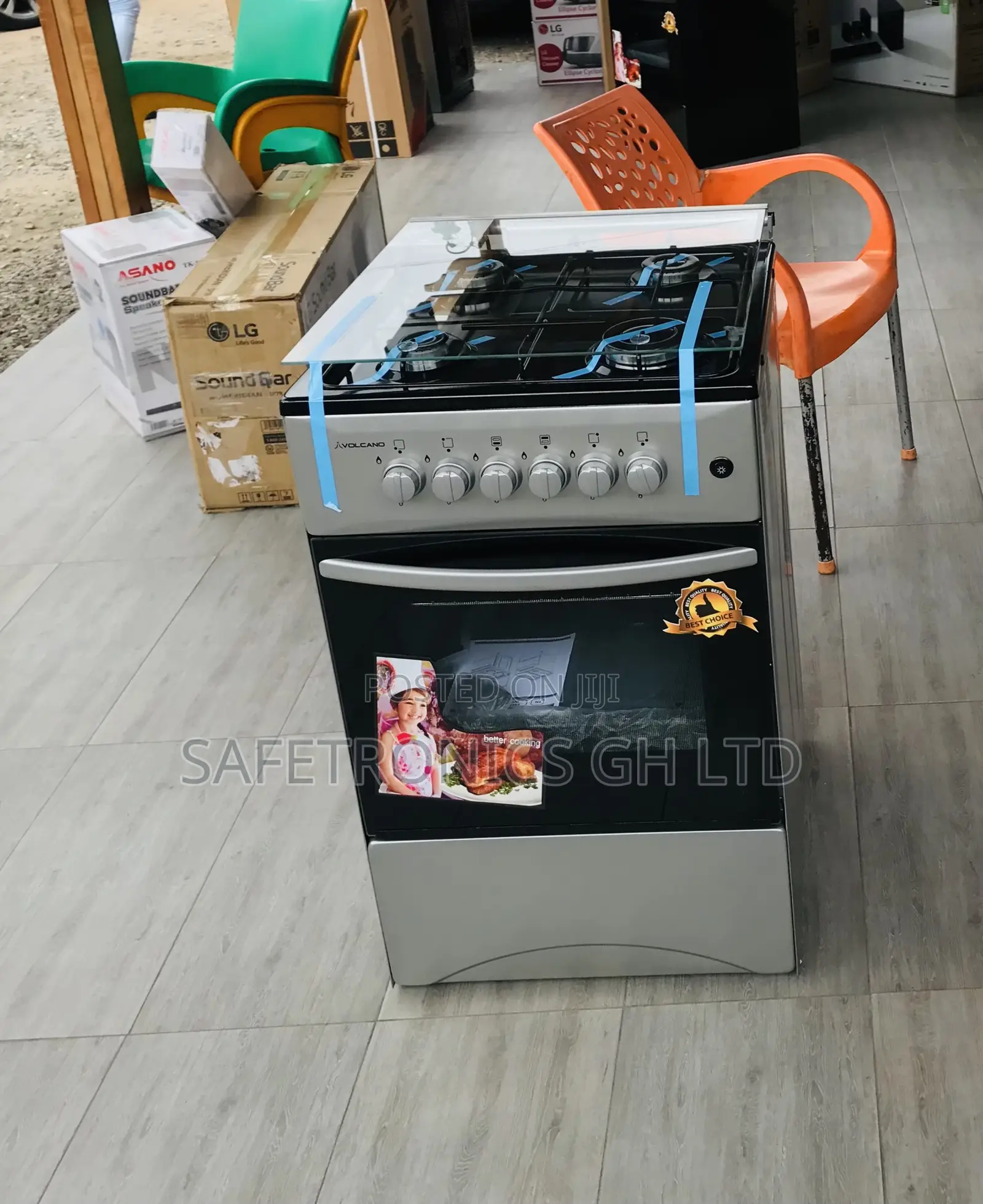 50by50 4 Gas Volcano (Gray) Oven/Grill