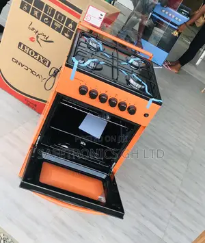Design Orange Volcano 4 Burner Gas Oven/Grill 50by50 