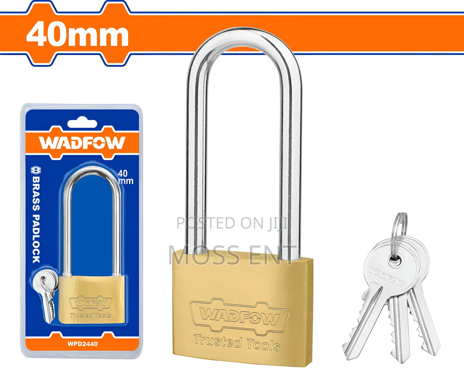 Long Shackle Brass Padlock - Wpd2440