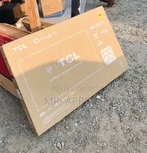 Sleek TCL 55P735 55 Inch HDR Smart Television.