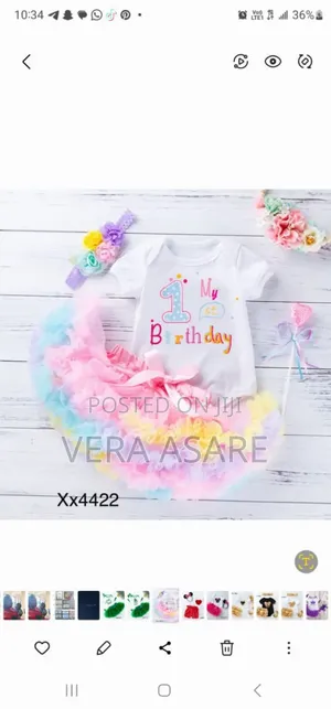 Baby Tutu Birthday Wear