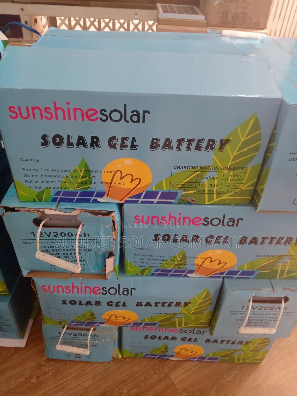 200ah 12v Solar Gel Battery