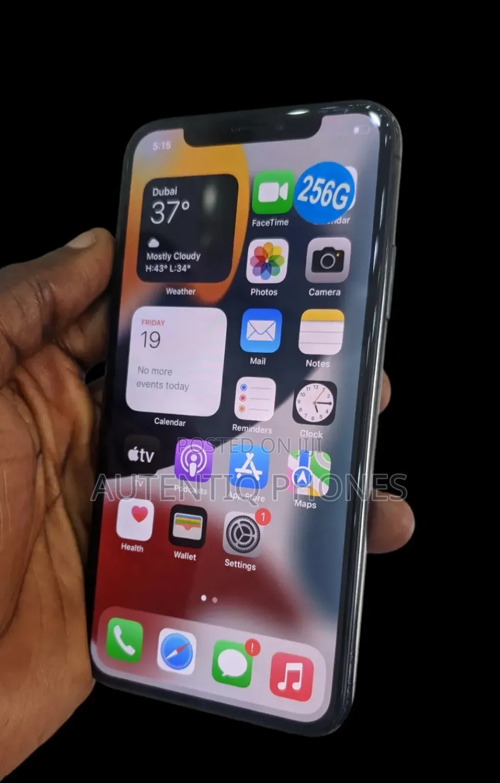Apple iPhone X 256 GB Black