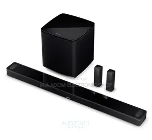 Bose Smart Sound Bar With Woofer 2 Surrounding Speakers