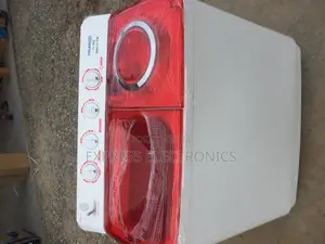 Red Transparent Lid Wm Nasco Topload Washing Machine 11kg