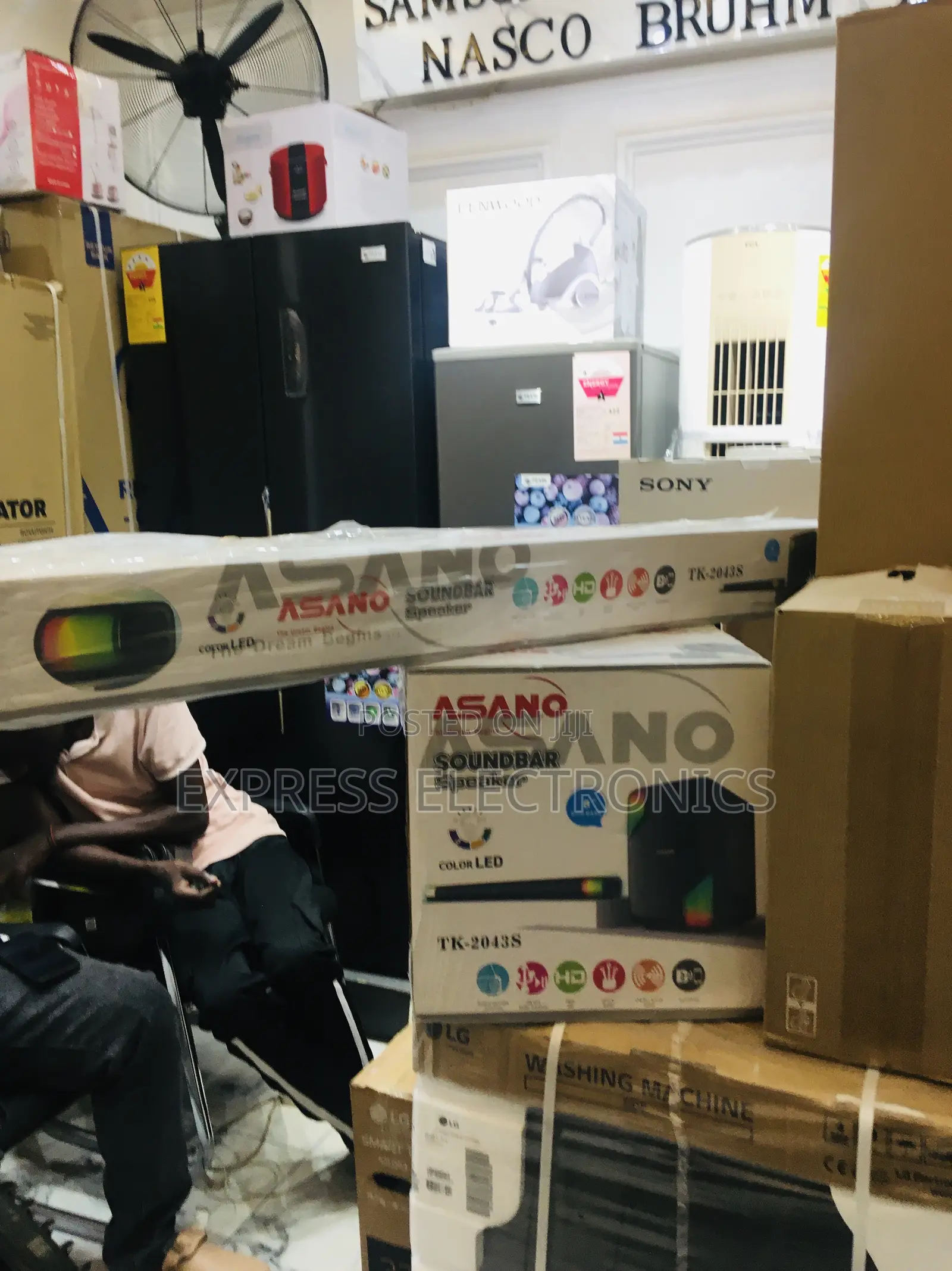Unparalleled Sound Asano Soundbar at With Woofer
