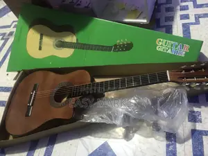 Brown Acoustic Guitar