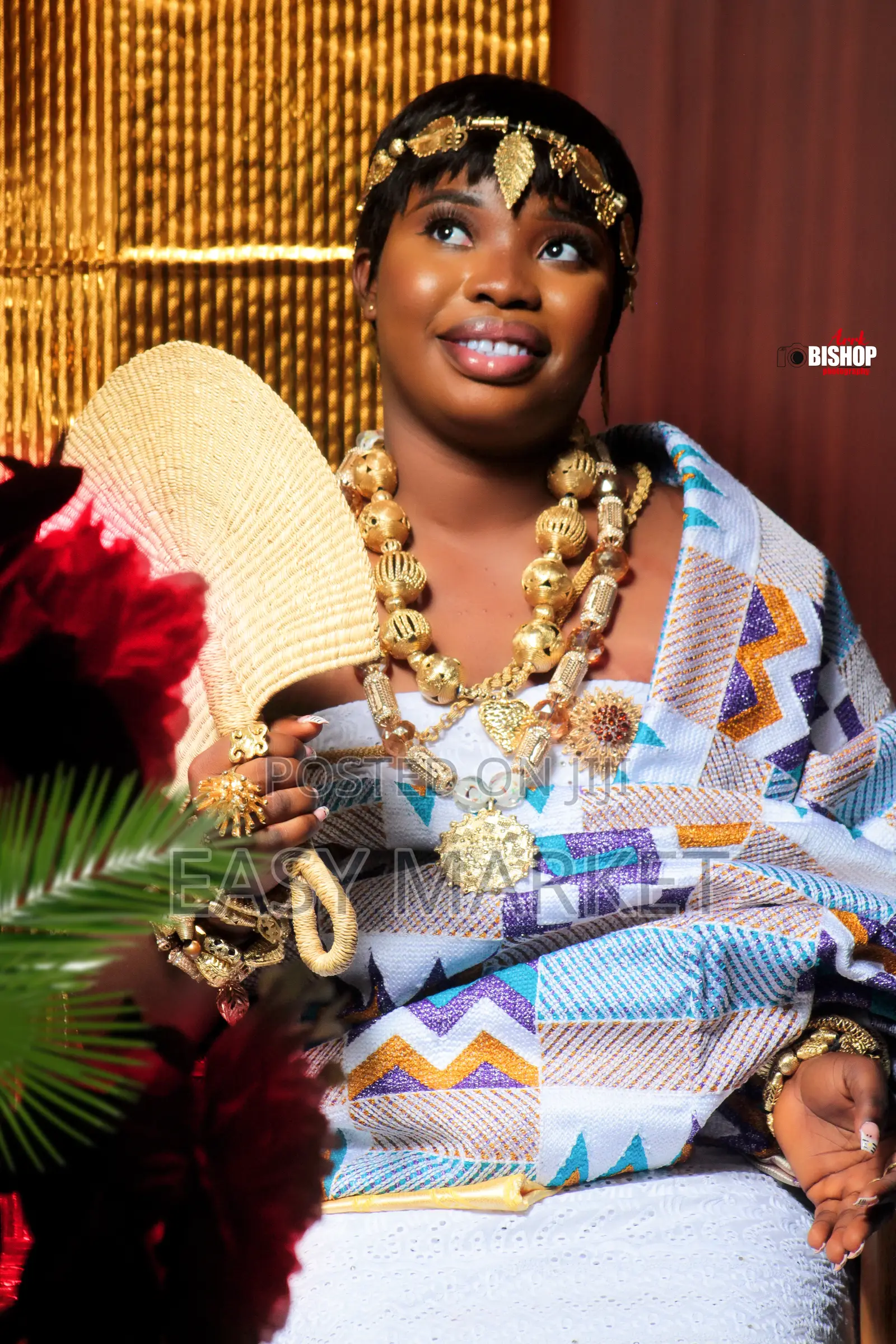 Traditional Kente Birthday Shoot and Rent in Kumasi