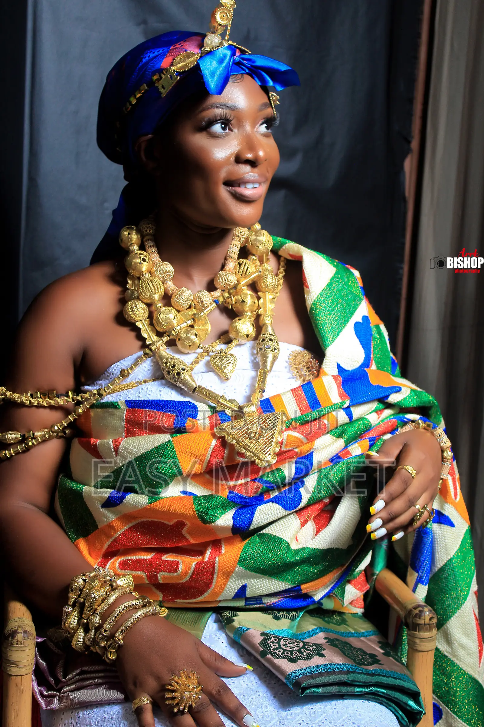 Traditional Kente Birthday Shoot and Rent in Kumasi