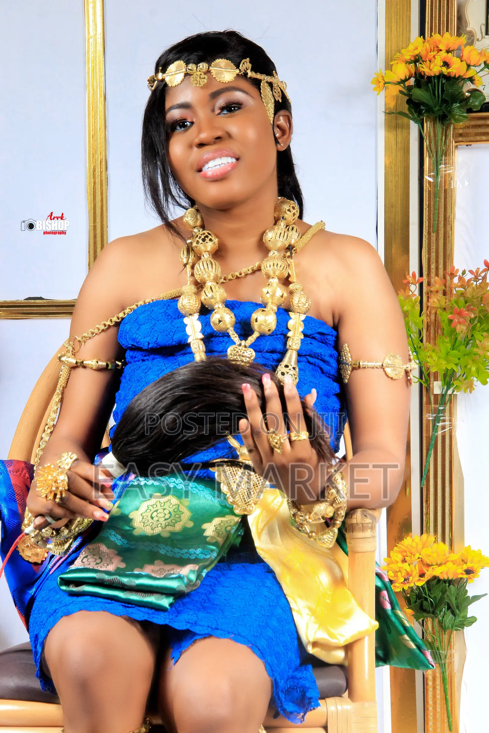 Traditional Kente Birthday Shoot and Rent in Kumasi