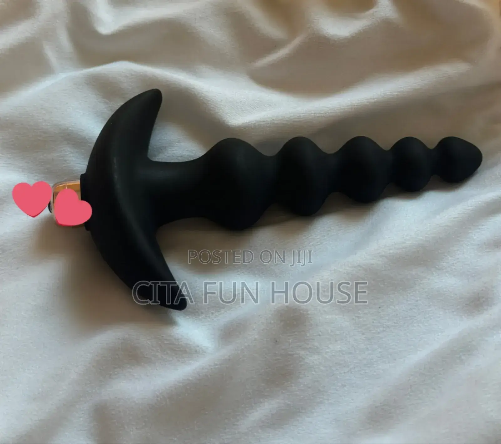 Vibrating Silicone Anal Plug