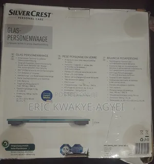 Silver Crest Personal Care Body Scale