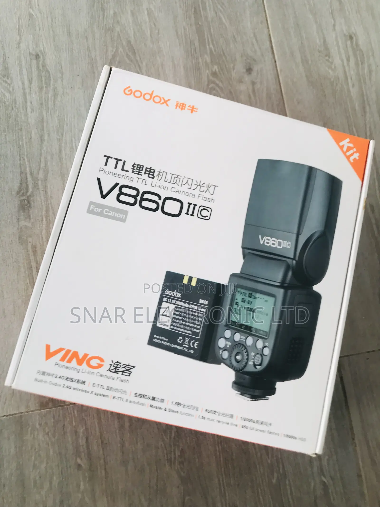 Better Godox V860ii-C Camera Flash Light for Canon