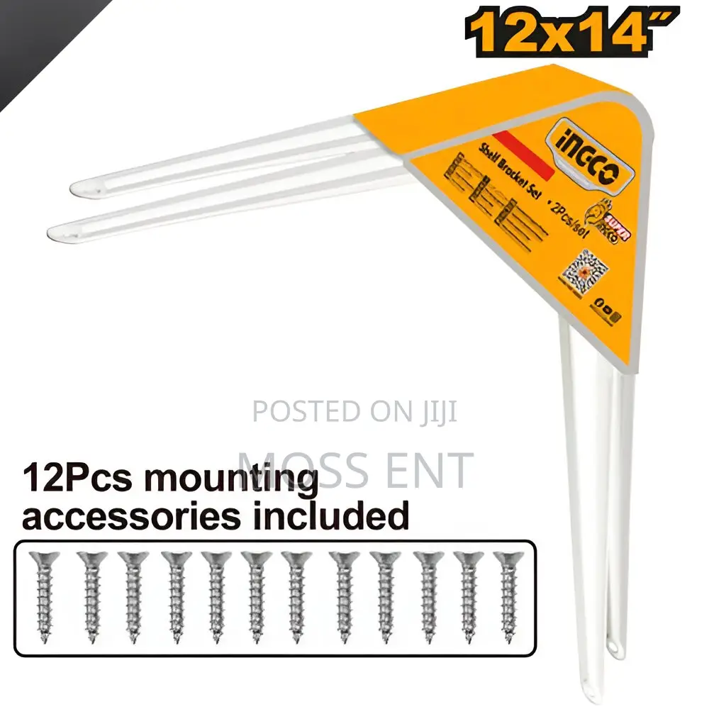 Shelf Bracket Set 12x14" - Hsb11214