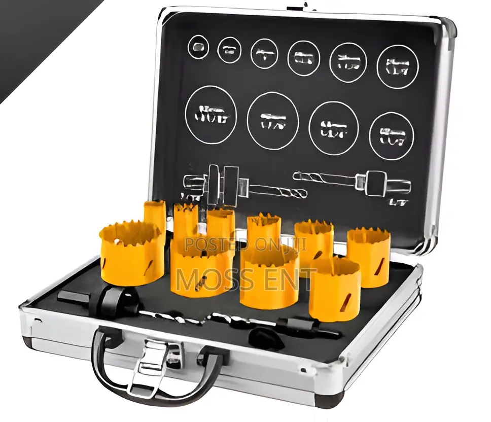 Bi-Metal Hole Saw 12 PCS Set - Akh0121