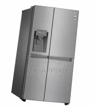 Sleek Designed LG GC-L247SLKV 601L Side by Side Fridge.