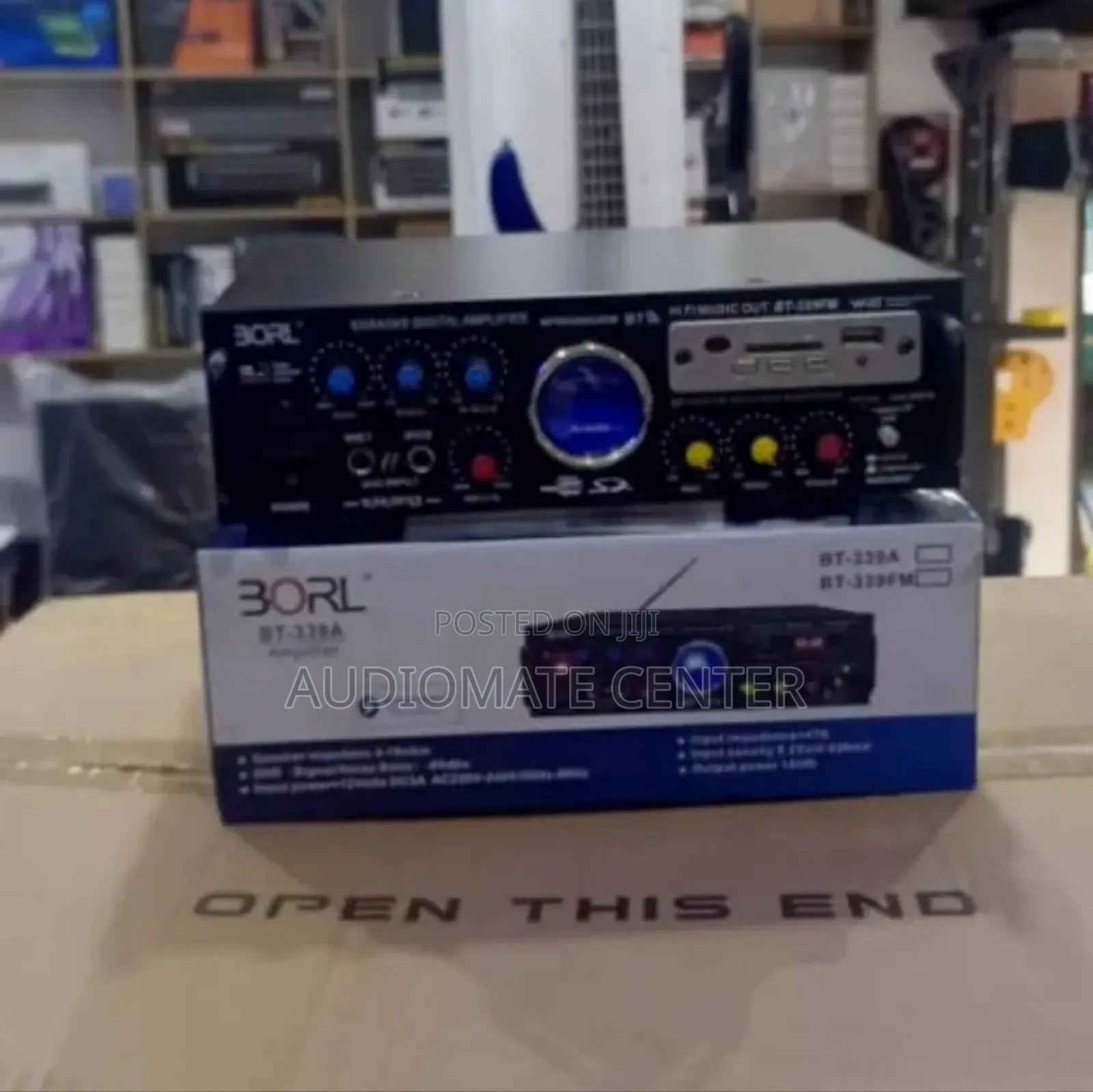 Borl Car Horn Amp