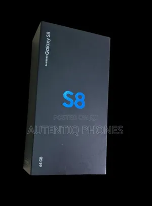 New Samsung Galaxy S8 64 GB Black