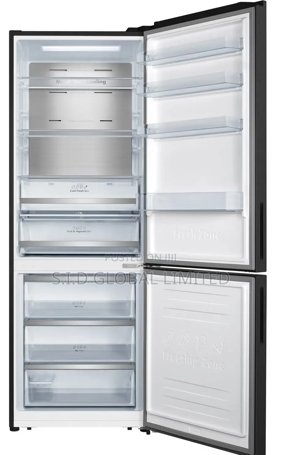 Low Noise TCL-BOTTOM-MOUNT-REFRIGERATOR-417LTRS-P417BF