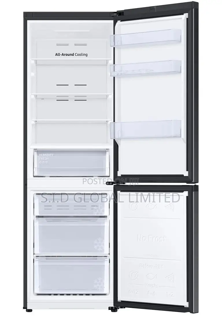 Gleaming TCL-BOTTOM-MOUNT-REFRIGERATOR-417LTRS-P417BF