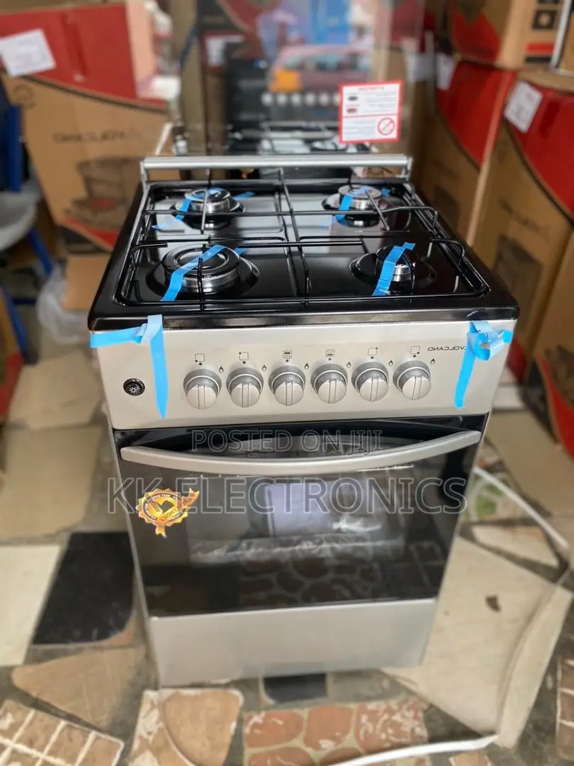 Volcano 4 Burner Gas Cooker. Produce Less Carbon Dioxide in Accra