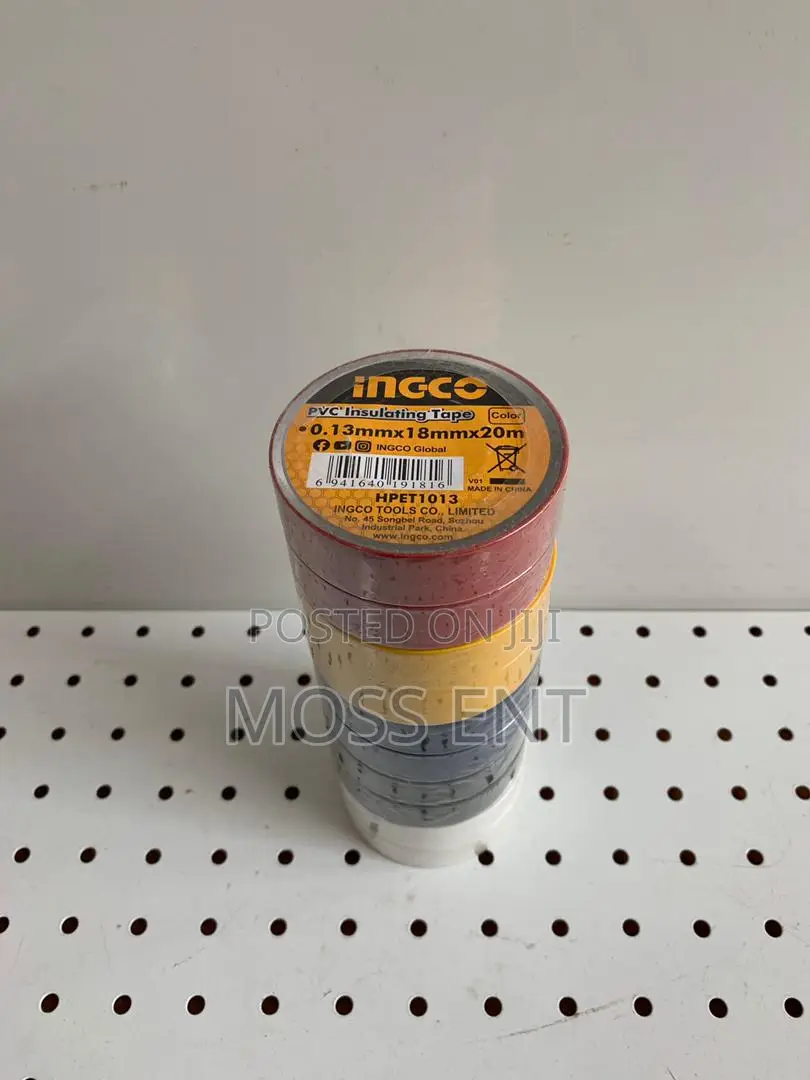 PVC Insulating Tape 10pcs 5 Colors - Hpet1013