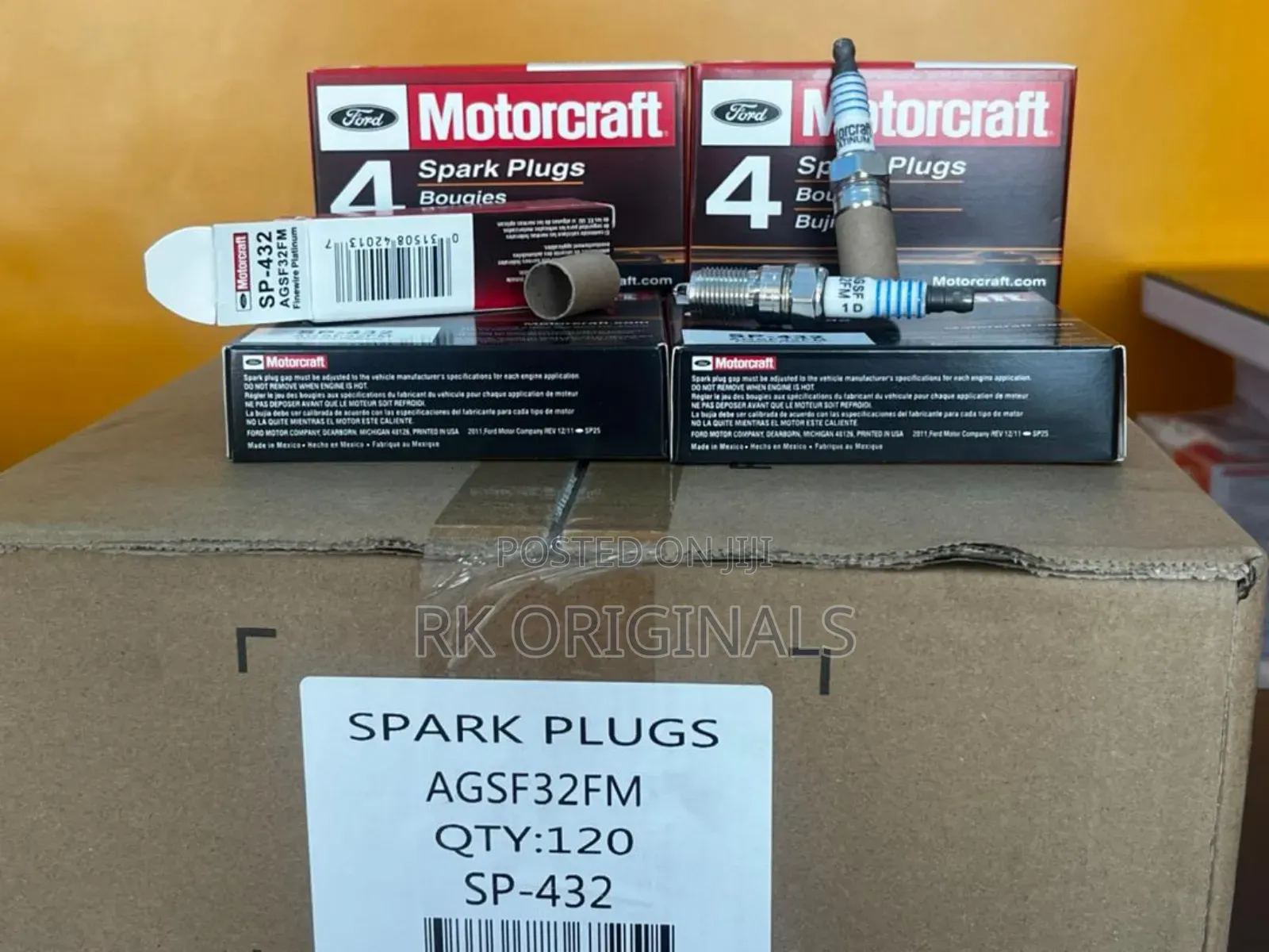 Spark Plugs Motorcraft Sp-432 16"16 Short Thread From Usa