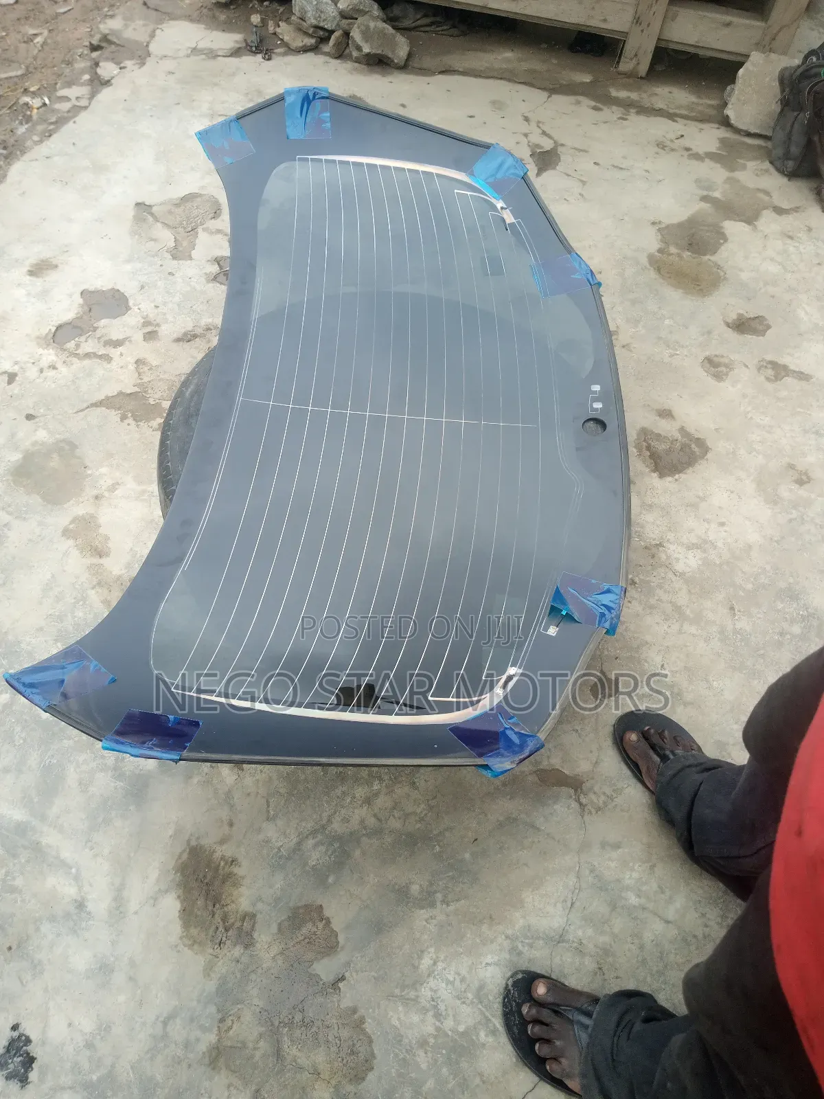 Toyota C-Hr Back Glass Tinted